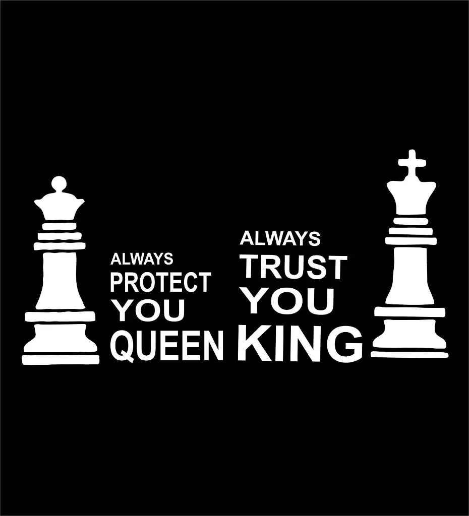 Always Protect You Queen Trust You King Black1.webp