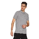 Light Grey Polo neck tees.webp