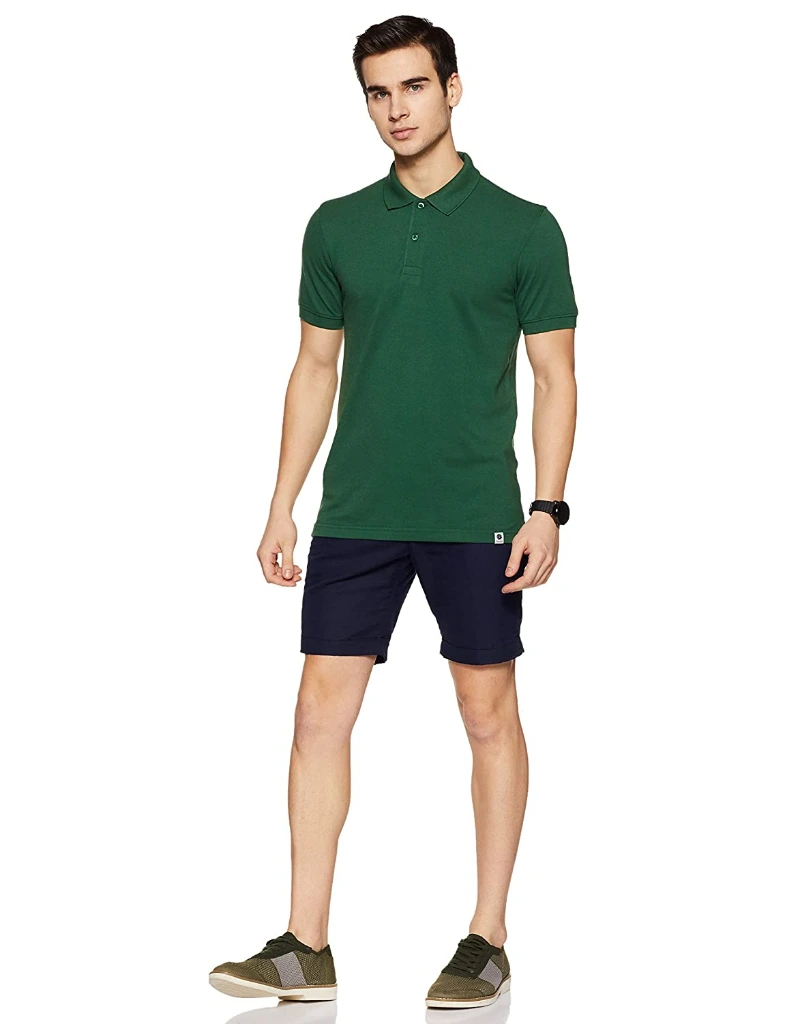 Dark Green collar t shirts.webp
