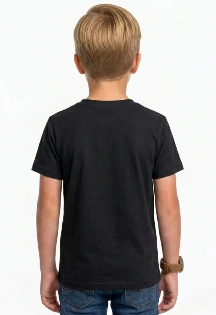 Black T shirts plain.webp