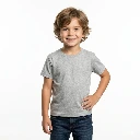 Double F Branded Round Neck Half Sleeve Solid T-Shirt for Boys