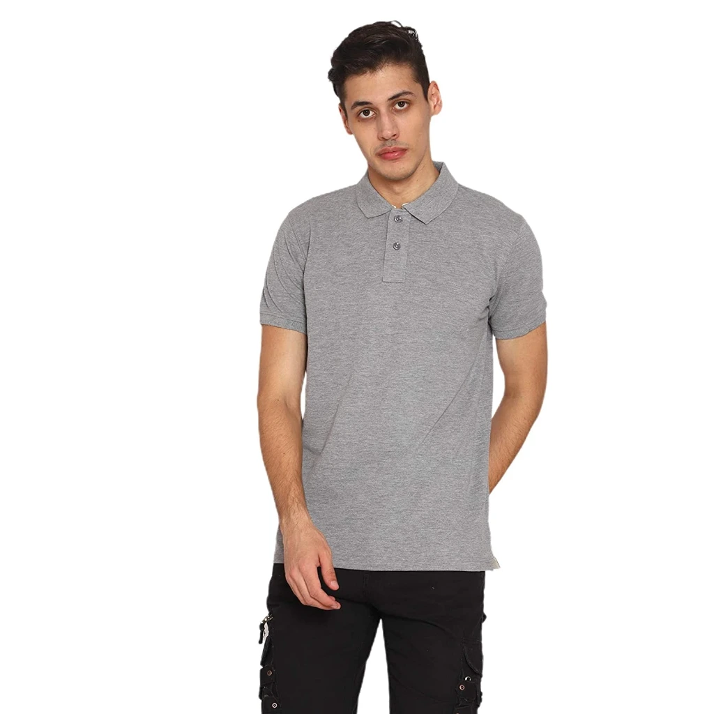 Double F Men's Cotton Polo T-Shirt Half Sleeve Collar  Regular fit T-shirts (Size: S to 2XL)