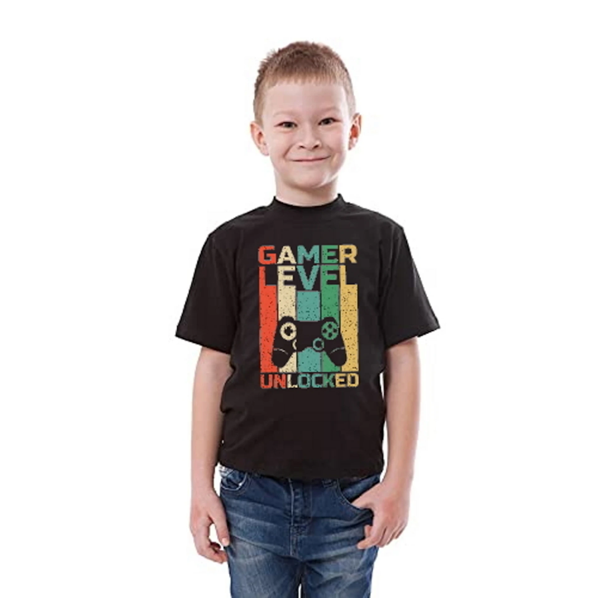 Double F Branded Round Neck Half Sleeve Solid T-Shirt for Boys