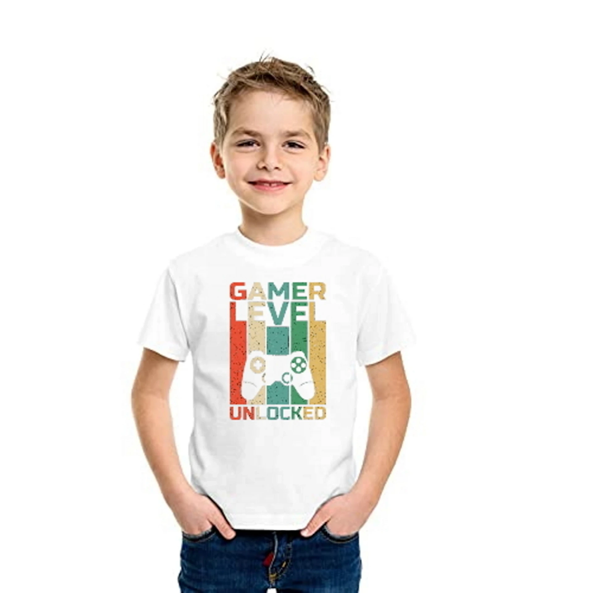 Double F Branded Round Neck Half Sleeve Solid T-Shirt for Boys