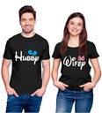 Double F Round Neck Half Sleeeve to Infinity and Beyond Couple Couple T-Shirt